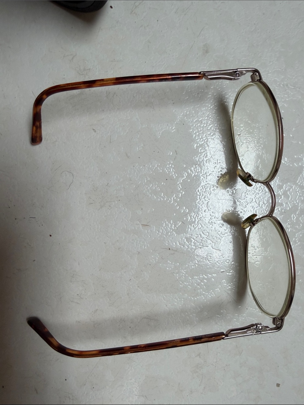 Anne Klein Gold Metal Oval Glasses - Picture 6 of 8